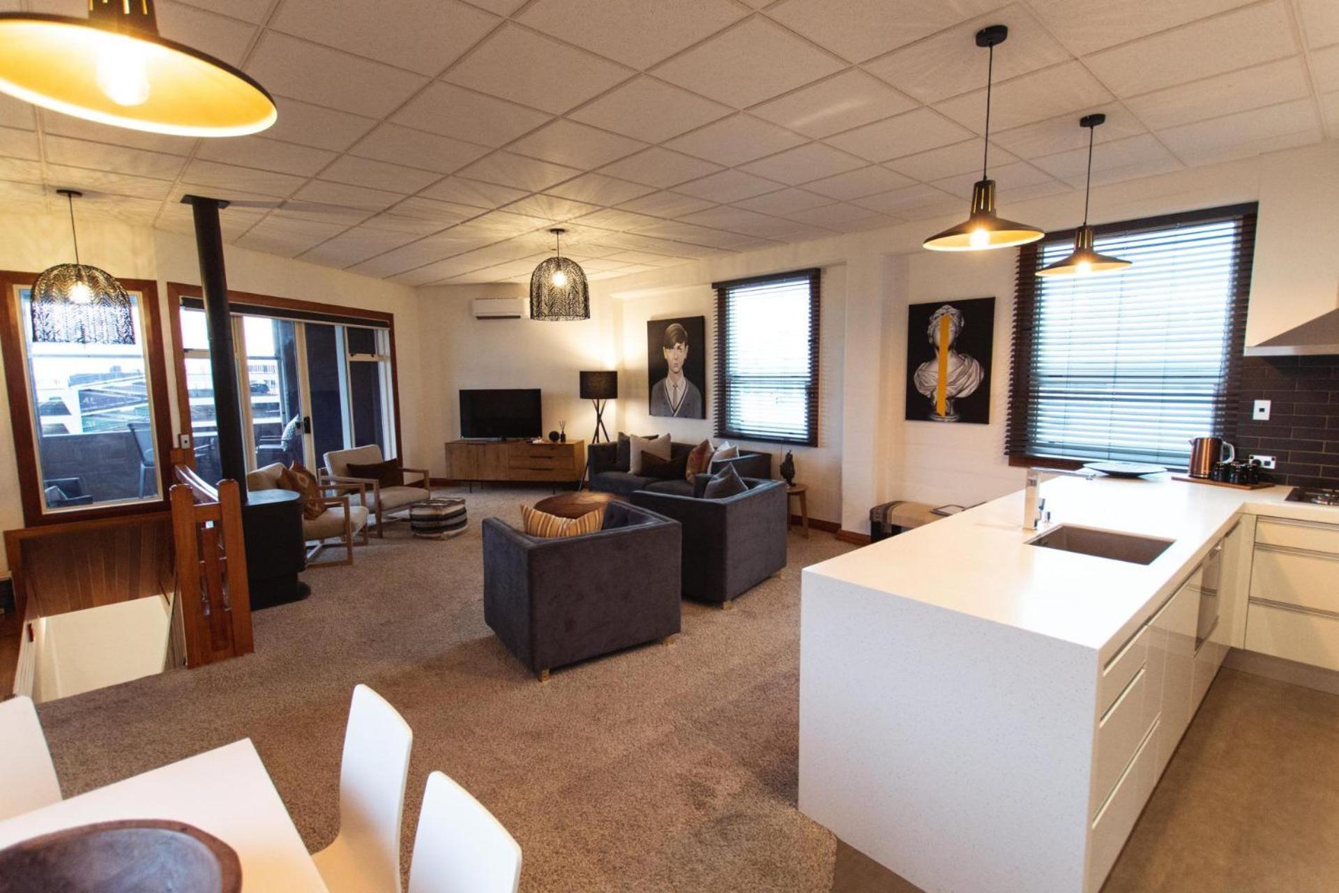 Stay Central The Penthouse New Plymouth Dış mekan fotoğraf